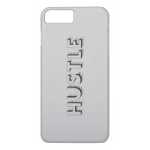 Hustle Modern Typografie Case-Mate iPhone Case (Achterkant)