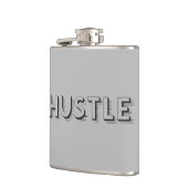 Hustle Modern Typografie Heupfles (Links)