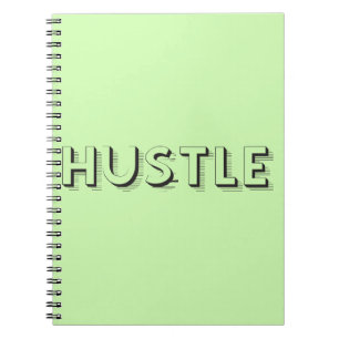 Hustle Modern Typografie Notitieboek