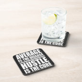 Hustle - Motivatie woorden Drankjes Onderzetter (Rechterzijde)