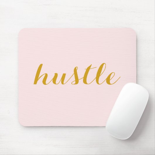 Hustle Mousepad Pink & Gold Muismat (Met muis)