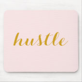 Hustle Mousepad Pink & Gold Muismat (Voorkant)