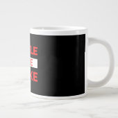 Hustle Or Be Broke Grote Koffiekop (Rechts)