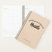 "Hustle" Planner (Display)
