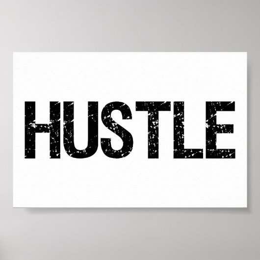 Hustle Poster (Voorkant)