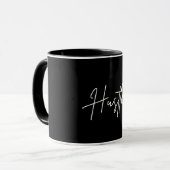 Hustle Quote Koffiemok Mok (Voorkant links)