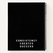 Hustle Quote Notitieboek – Succes Mindset Dagboek (Achterkant)