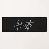 Hustle Quote Yoga Mat (Voorkant (horizontaal))