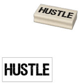 Hustle Rubberstempel (Gestempeld)