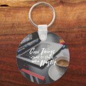 Hustle Sleutelhanger (Voorkant)