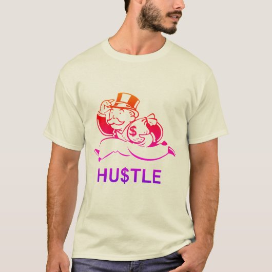 HUSTLE T-SHIRT (Voorkant)