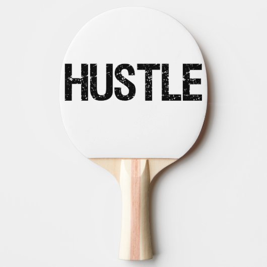 Hustle Tafeltennisbatje (Voorkant)