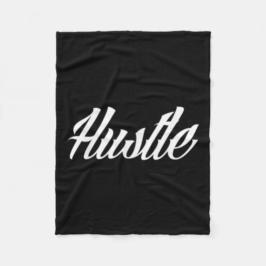Hustle Tattoo stijl Fleece Deken (Voorkant)