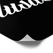 Hustle Tattoo stijl Poster (Hoek)