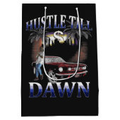 Hustle Till Dawn - Stedelijk ontwerp Medium Cadeauzakje (Achterkant)