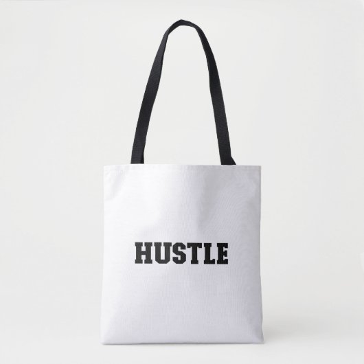 Hustle Tote Bag (Voorkant)