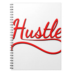 Hustle Typografie Kunst Notitieboek