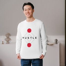 Hustle Typography T-shirt