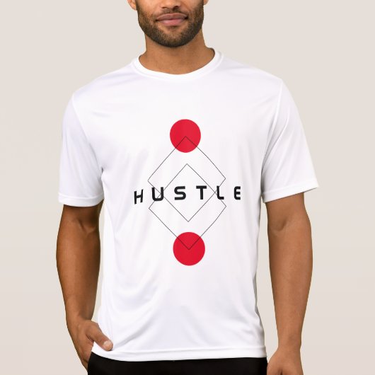 Hustle Typography T-shirt (Voorkant)