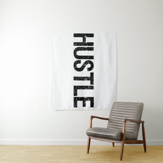 Hustle Wandkleed (In situ)
