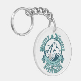 Hustle & Wheeze Wandelclub  Sleutelhanger