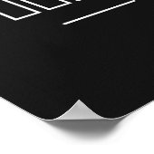 Hustle with Heart – Inspirational Wall Art Poster (Hoek)