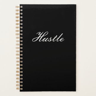 Hustle Zwart Modern Planner
