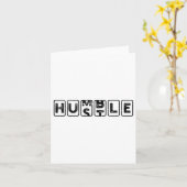 Hustlehumble - Motivation  Kaart (Gele Bloem)