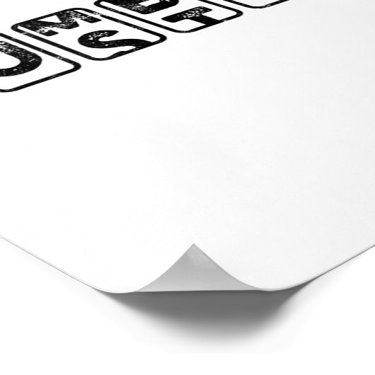 Hustlehumble - Motivation  Poster (Hoek)