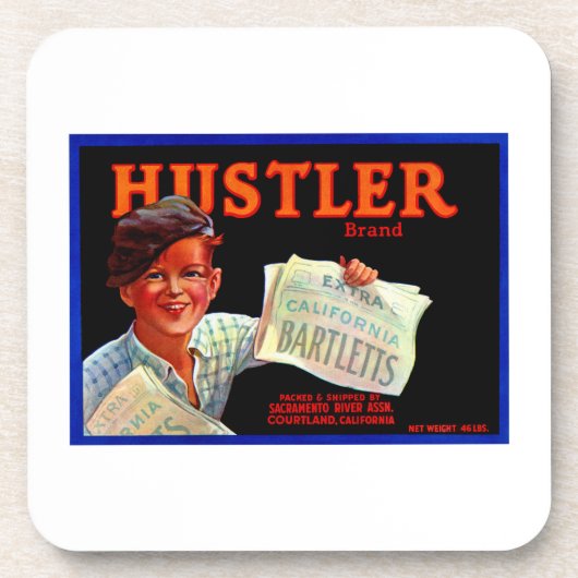 Hustler Bartletts Bier Onderzetter (Voorkant)