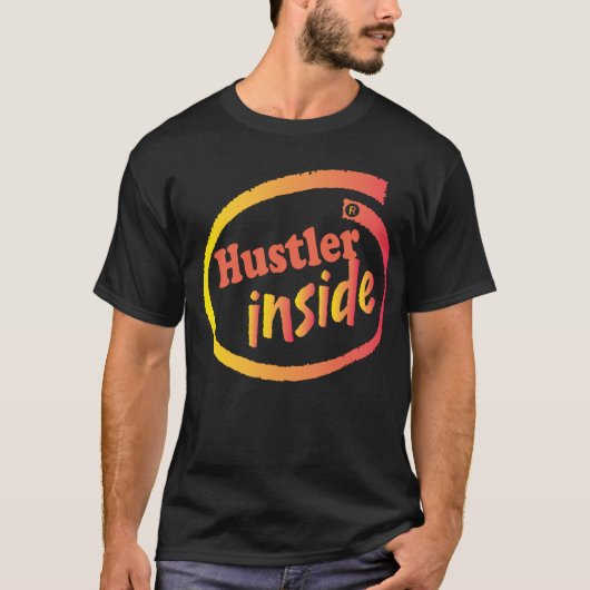 hustler Inside logo T-shirt (Voorkant)