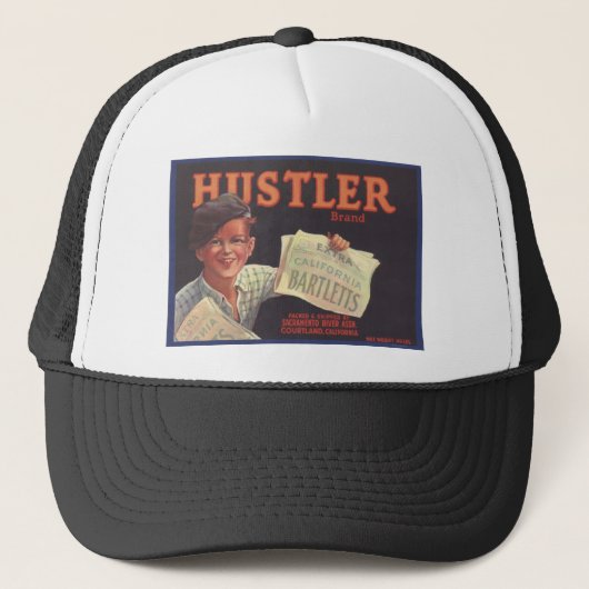 Hustler Pears Trucker Pet (Voorkant)