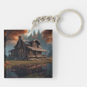 Hut in de Bossen Sleutelhanger (Achterkant)