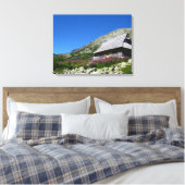 Hut in de Five Ponds Valley Tatra Wrapped Canvas (Insitu (Slaapkamer))