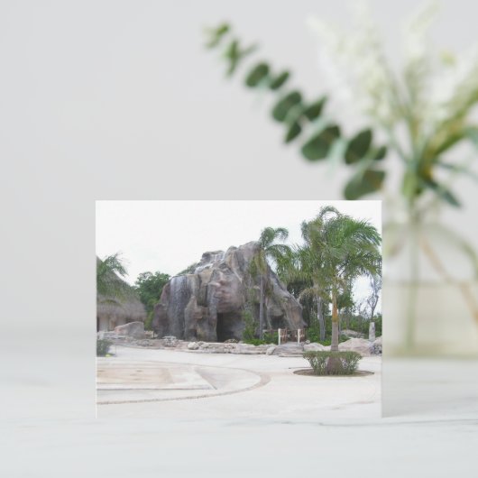 Hut in Mexico Briefkaart (Staand voorkant)