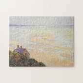 Hut in Trouville Low Tide Monet Fine Art Legpuzzel (Horizontaal)