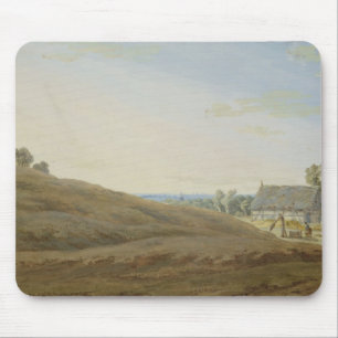 Hut met een put op de Rugen Muismat