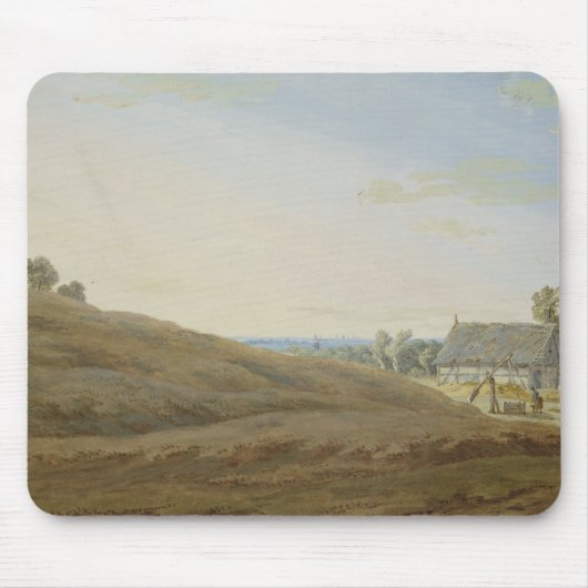 Hut met een put op de Rugen Muismat (Voorkant)