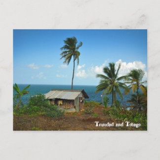 Hut op de noordkust van Trinidad Briefkaart