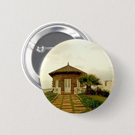 Hut Ronde Button 5,7 Cm (Voorkant /achterkant)