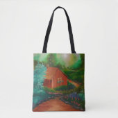 Hut Tote Bag (Voorkant)