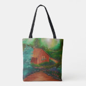 Hut Tote Bag (Achterkant)