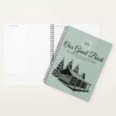 Hut Welkom Gastboek Rustiek Gepersonaliseerd Planner (Display)