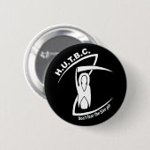 HUTBC 2009-10 Logo (PIN) Ronde Button 5,7 Cm (Voorkant /achterkant)