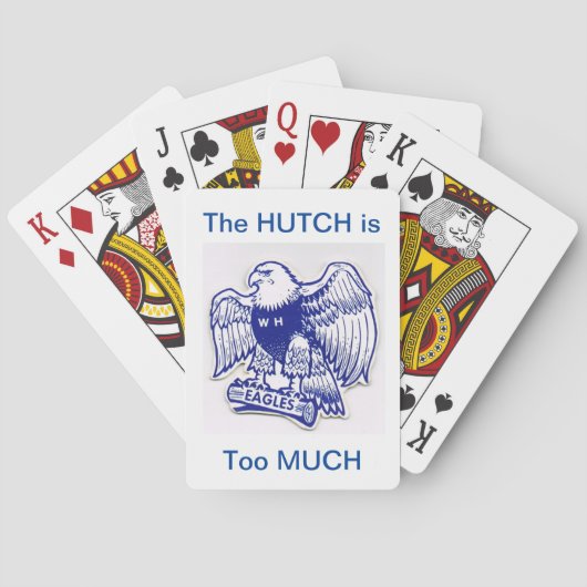 HUTCH-speelkaarten Pokerkaarten (Achterkant)