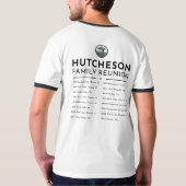 Hutcheson Reunion 2024 T-shirt (Achterkant)