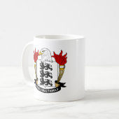 Hutchins Family Crest Koffiemok (Voorkant links)
