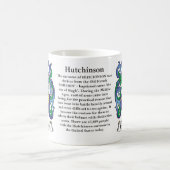 Hutchinson Familiecolaat wapenMok Koffiemok (Center)