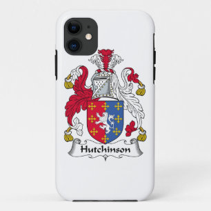 Hutchinson Family Crest iPhone 11 Hoesje