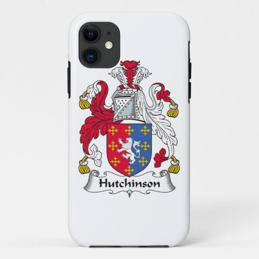 Hutchinson Family Crest Case-Mate iPhone Case (Achterkant)